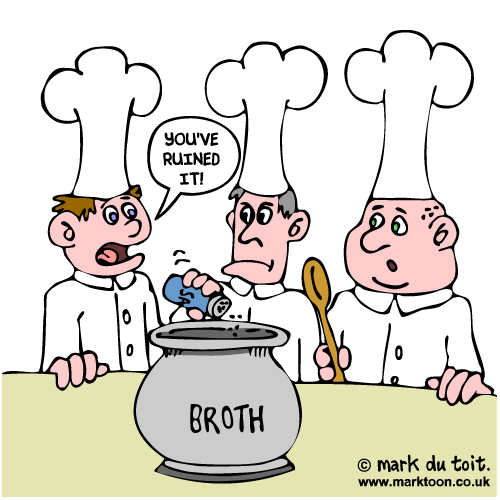 Too Many Cooks Spoil The Broth Clipart 